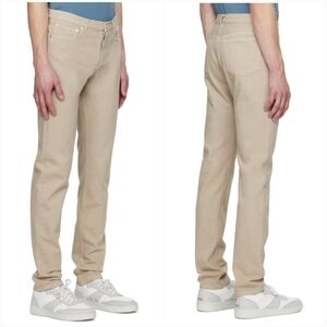 A.P.C. Petit New Standard Slim Jeans In Light Beige LIKE NEW